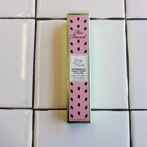 Too faced juicy fruits watermelon candy finish lip